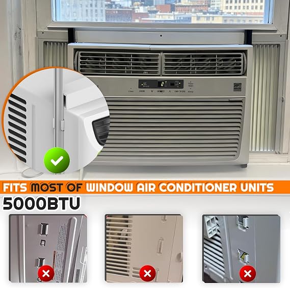 Window Air Conditioner Side Panel with Frame