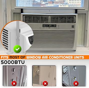 Window Air Conditioner Side Panel with Frame