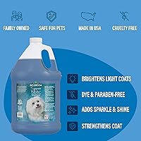 Vista 2 de Bio-Groom Champú súper blanqueador para perros, champú blanqueador para mascotas, suministros de baño para perros, lavado de cachorros, suministros