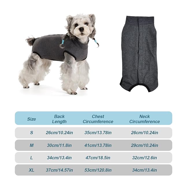 Foto 5 de 6 de Samlonge Traje de Recuperación para Perros, Alternativa al Collar Electrónico de Conos