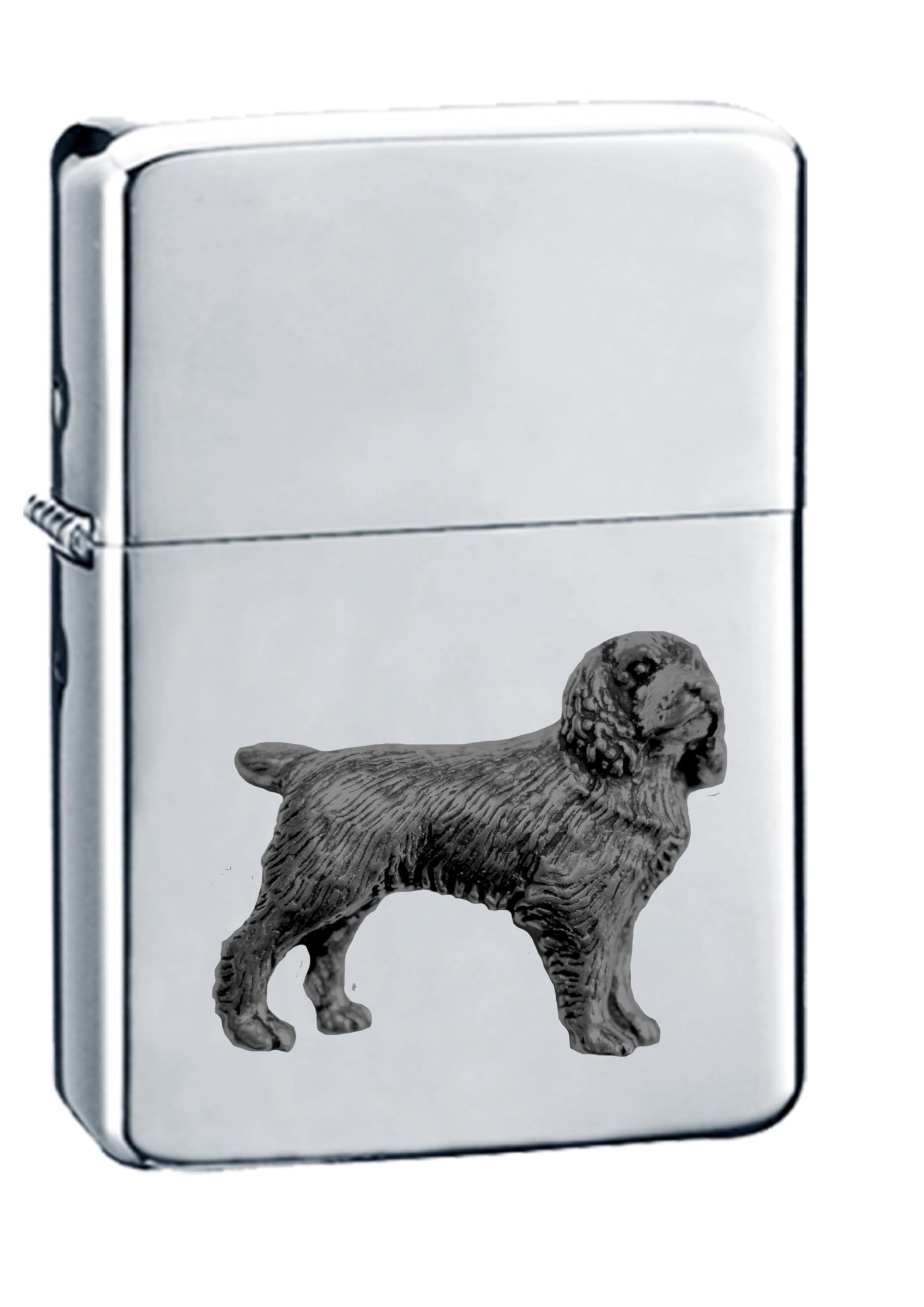 Briquet tempête D5 anti vent en étain anglais pour ne plus rater votre allumage