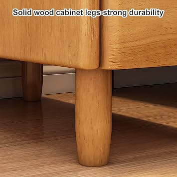 Solid Wood Bedside Tables, Narrow Nightstand, Bedside End Table with Storage Drawer, Small Nightstand, Nightstand with Drawer (Size : 20cm/8in)