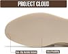 Project Cloud Zapatos de Mujer 100% Cuero Genuino - Mocasines Ligeros para Mujer con Espuma Viscoelástica y Plantilla de Cuero - Zapatos Antideslizantes Casuales de Mujer Tipo Slip On (Iris) 4