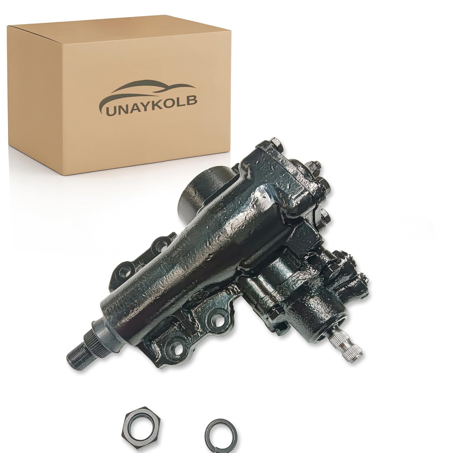 Power Steering Gear Box Assembly Compatible with Lexus LX450 1996-1997 and Toyota Land Cruiser 1990-1997, Steering Gearbox Replacement for Enhanced Steering Response and Vehicle Control