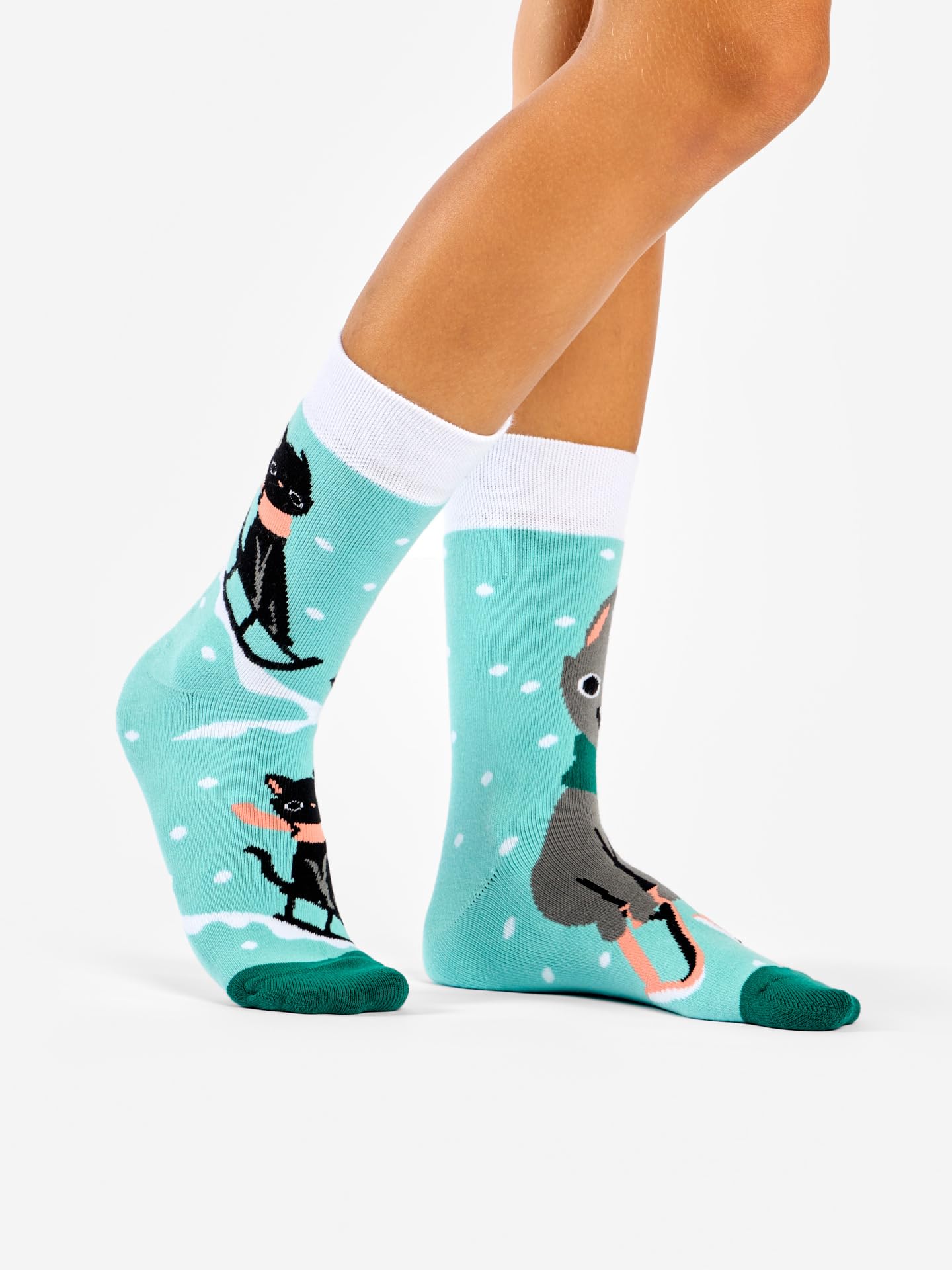 Dedoles Calzini Unisex Donna Uomo & Bambini Calze Cotone con tanti Design divertenti Calcio Bicicletta Piante Cavalli Regalo sinistra destra diversi