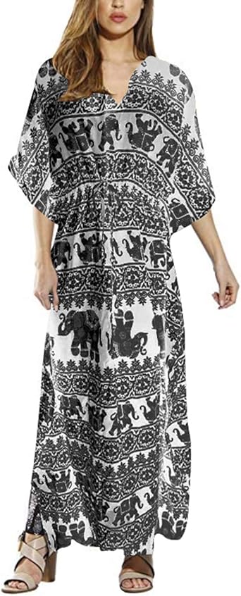 amazon short sleeve maxi dress