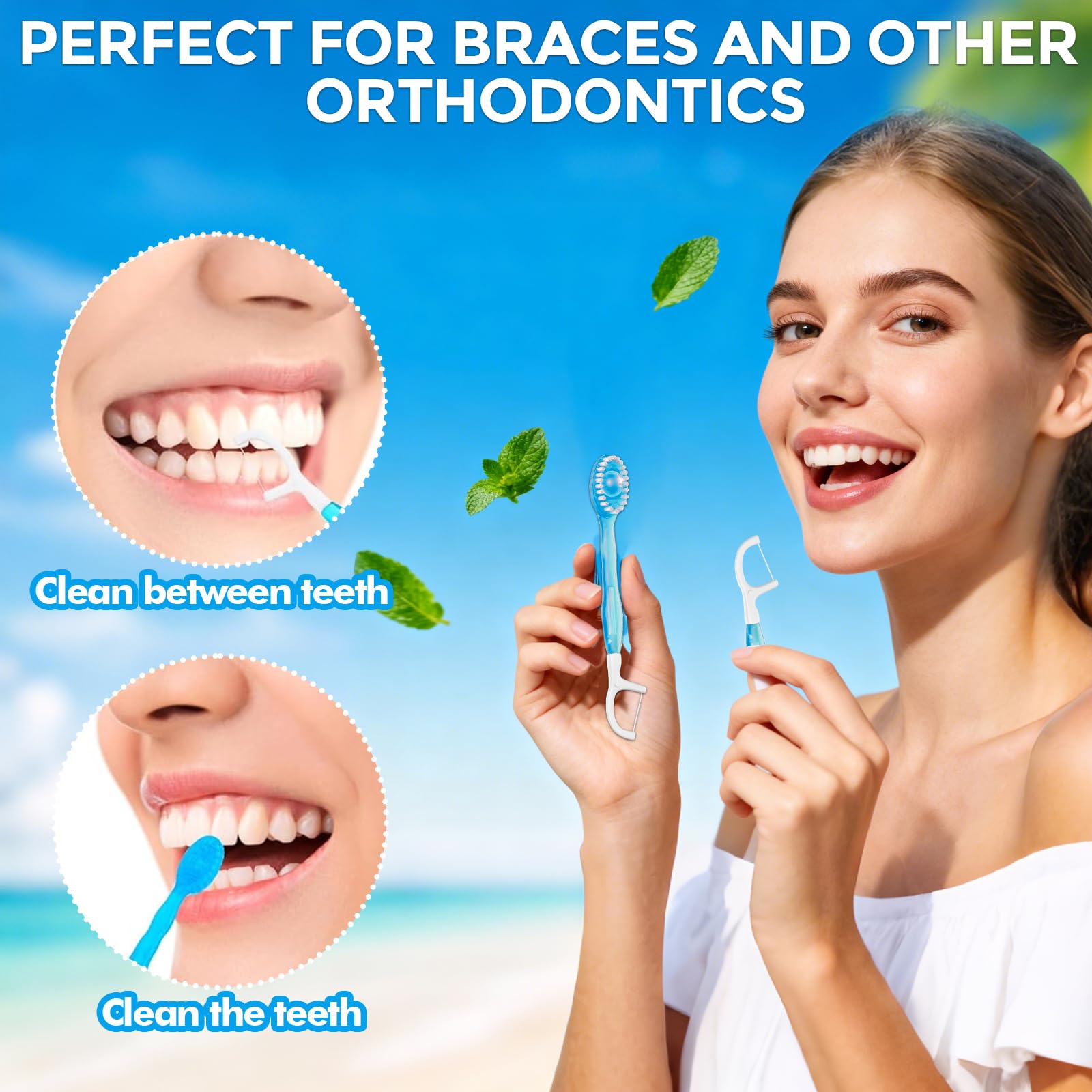 32 Cepillo Dientes Viaje 5 en 1 Cepillos Dientes Desechables con Pasta de Dientes Pre-aplicada, Hilo Dental, Limpiador de Lengua y Palillo, Mini Cepillo Envueltos Individualmente (Paquete de 4)