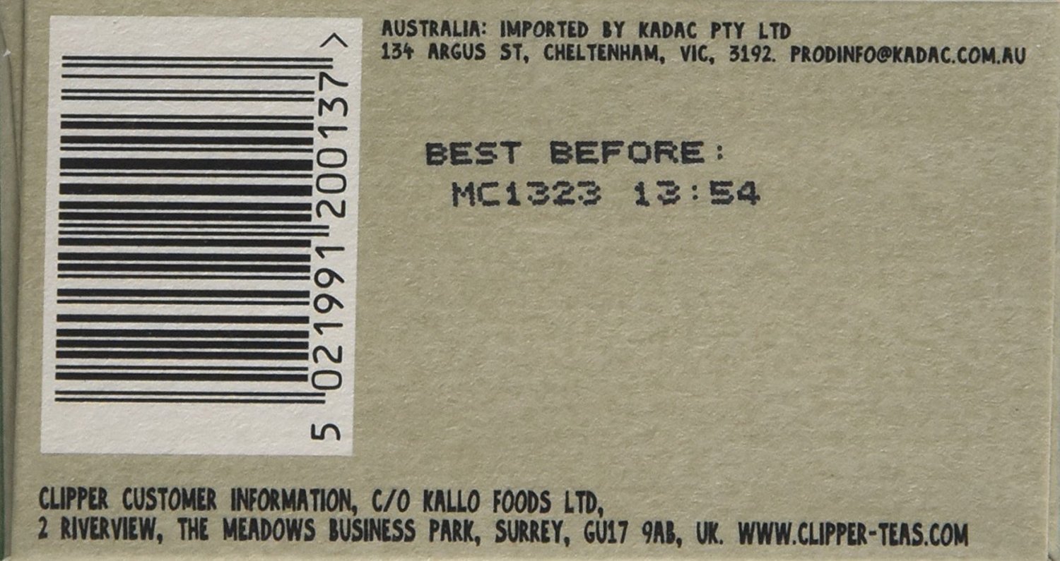 Clipper Organic Infusion Liquorice 20 Tea Bags (Pack of 6)