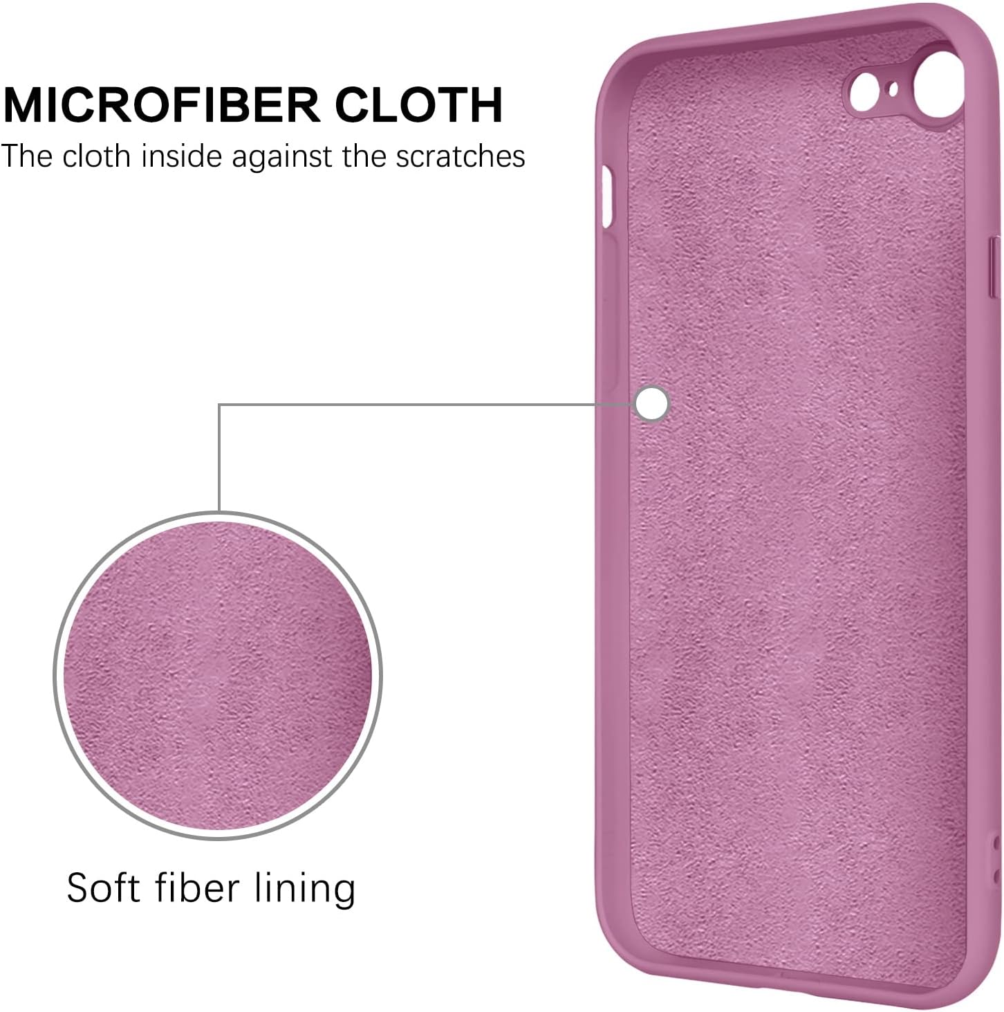 BENTOBEN iPhone 6S Case, iPhone 6 Case, Slim Silicone Soft Rubber with 360° Ring Holder Kickstand Car Mount Supported Protective Cases for Apple iPhone 6S / iPhone 6 4.7 Inch, Cherry Blossorm Purple