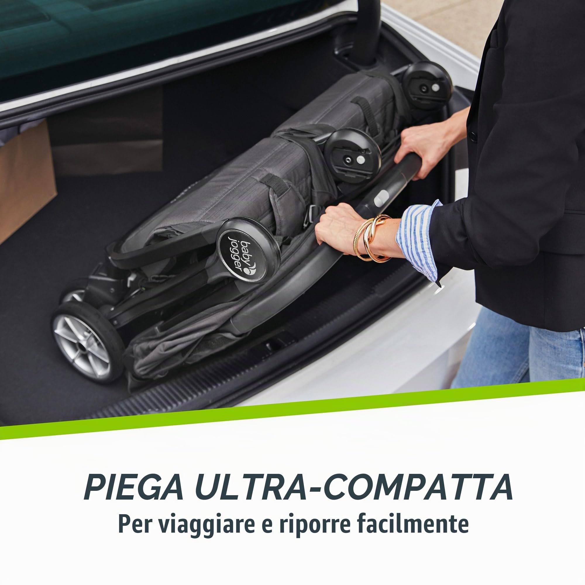 Baby Jogger Passeggino City Tour2 Double - Pitch Black