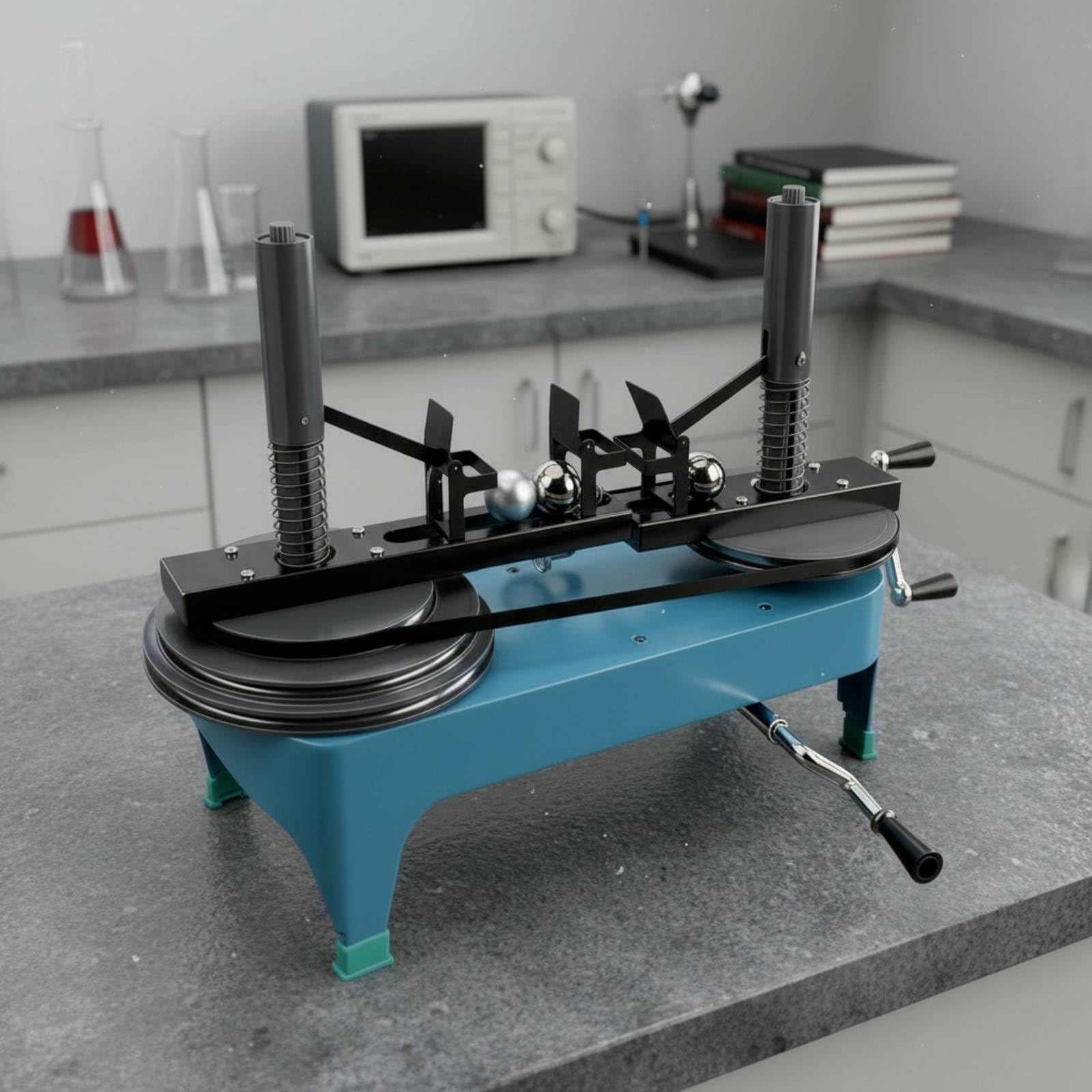 mostrador Fuerza Centrípeta Didáctico Instrumento Laboratorio Física Físico