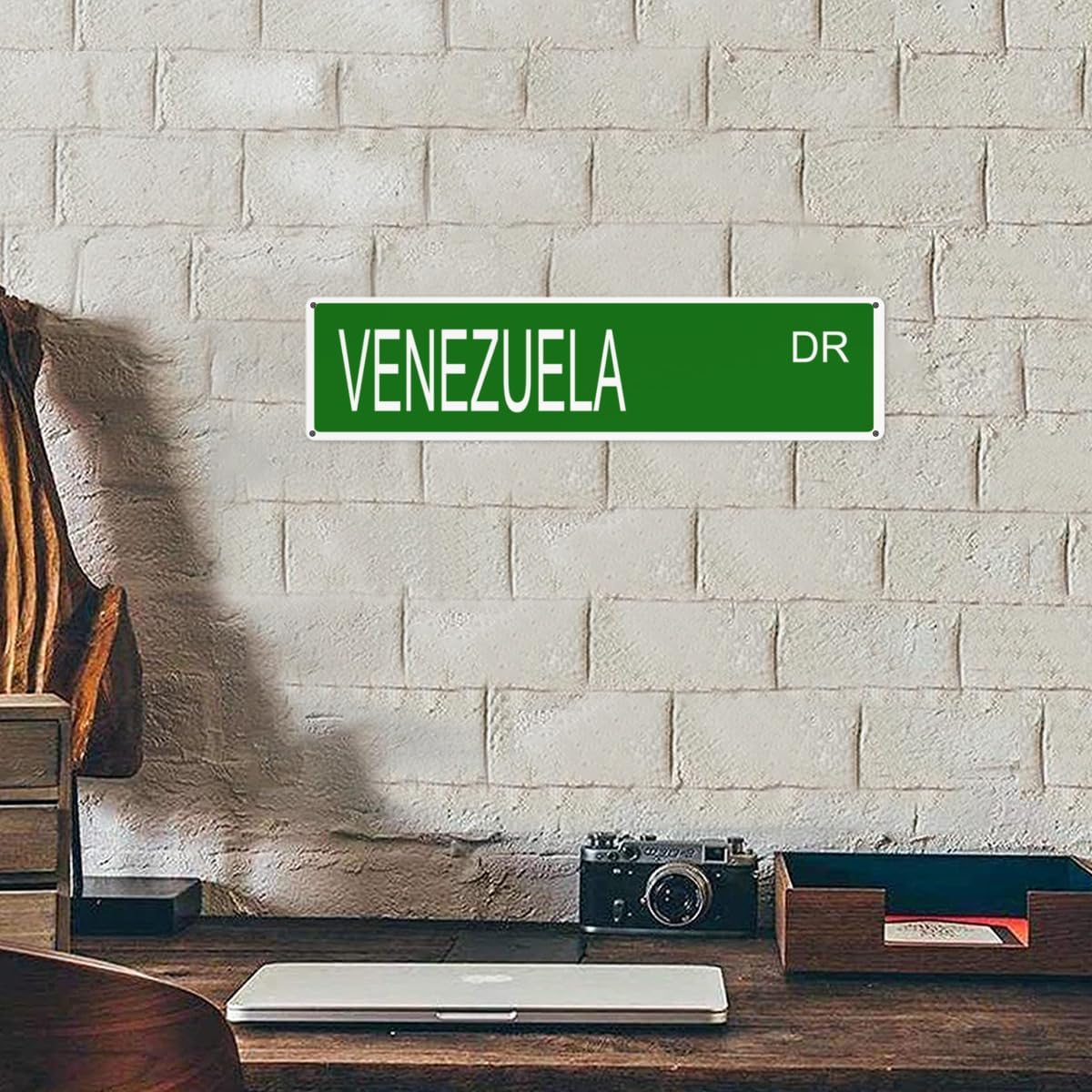 Venezuela, Venezuela Gift, Venezuela Sign Road Sign