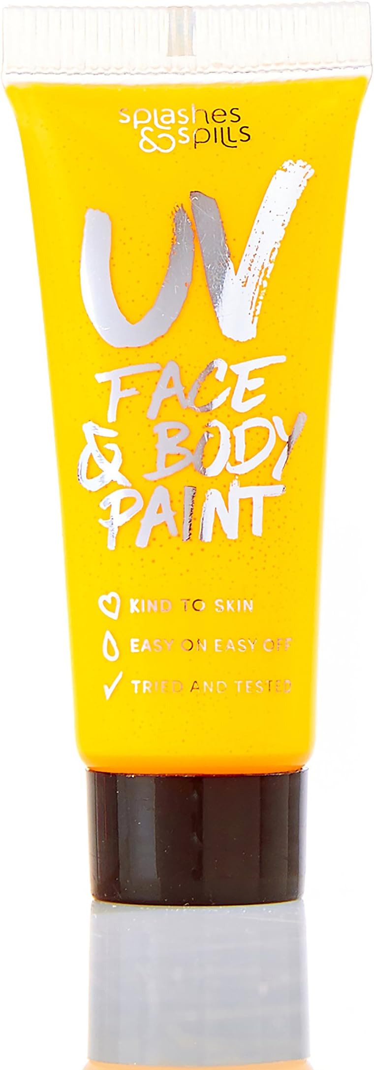 UV Neon Glow Face & Body Paint 10ml - Yellow