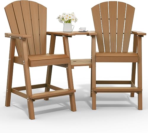 Teak Adirondack Chair Set