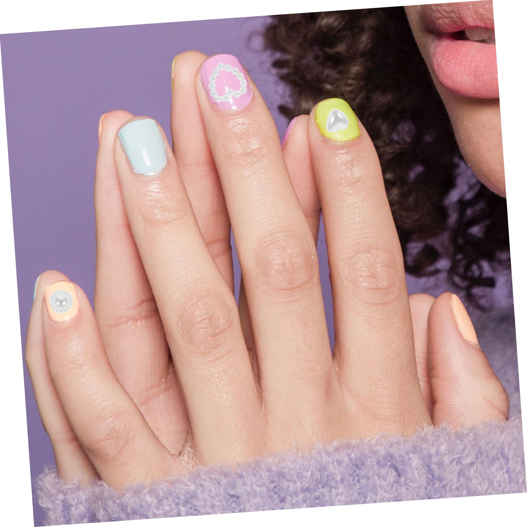 5pezzi Per Unghie Faux Decorazioni Nail Art Per Manicure Accessori Per Unghie Per e Ragazze Per Speciali e