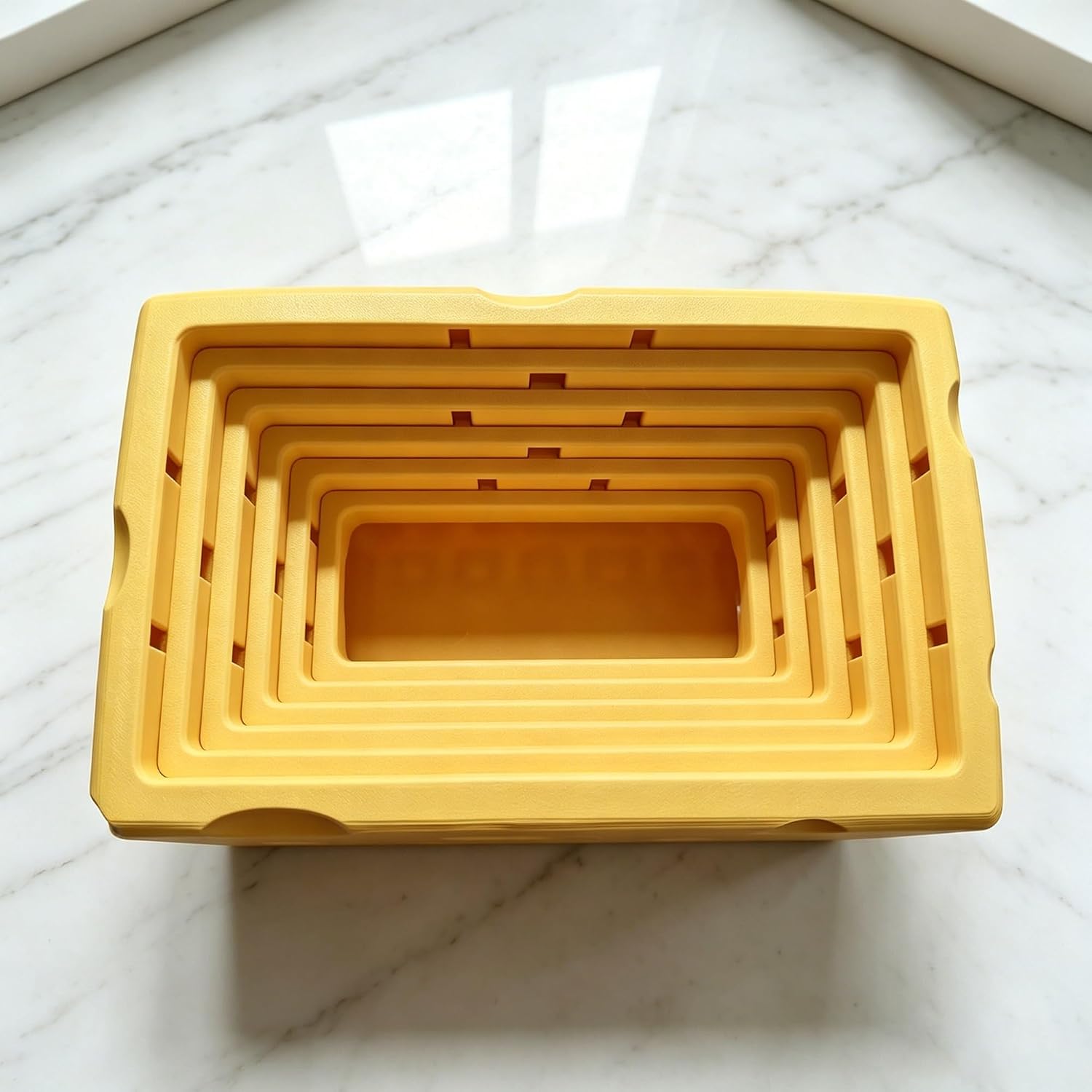 Cute 3D Printed Cheese Tissue Box Holder, Decorative Holed Cheese Napkin Dispenser, Rectangular Tissue Organizer for Bathroom, Office, Bedroom, Kitchen Home Table