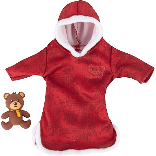 Snoop Dogg Pajama Expansion Pack - Red Robe with Teddy Bear for Snoop on The Stoop, Funny, Secret Santa