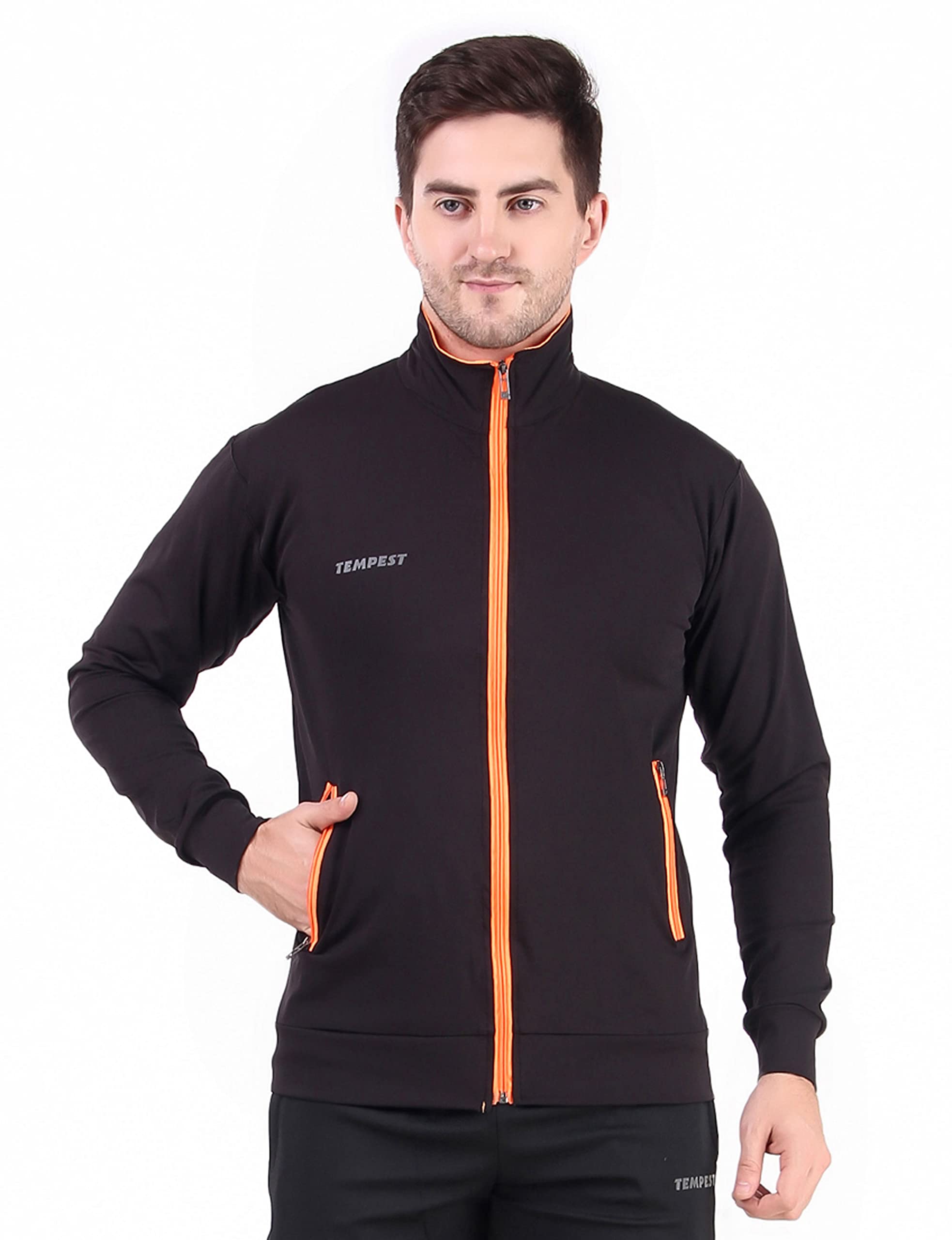 Men's Jacket | Track Jacket for Men| Men's Sports Jacket| Men's Track Tops Regular Jacket-image-38