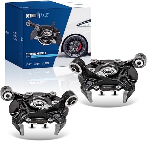 Miniatura 97 de Detroit Axle - Nudillo de dirección delantero derecho de 2.0L para Kia Optima 2011, nudillo de dirección del lado del pasajero y reemplazo