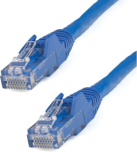 Miniatura 17 de StarTech.com 30 pies de cable Ethernet CAT6 - Cable de red Gigabit Ethernet CAT 6 rojo - 650MHz 100W PoE RJ45 UTP de red/parche sin enganches con