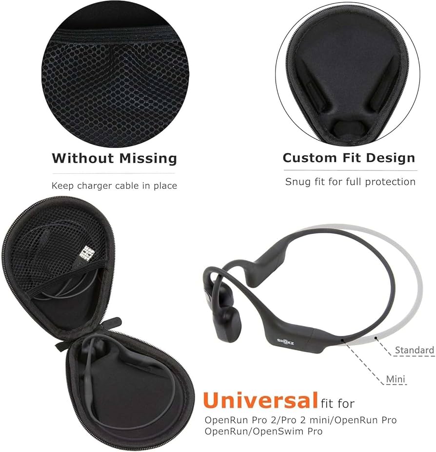 Amazon | For Shokz OpenRun Pro 2/OpenRun Pro ケース 保護カバー