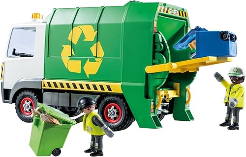 Miniatura 8 de Playmobil Camión de reciclaje con accesorios y 2 figuras