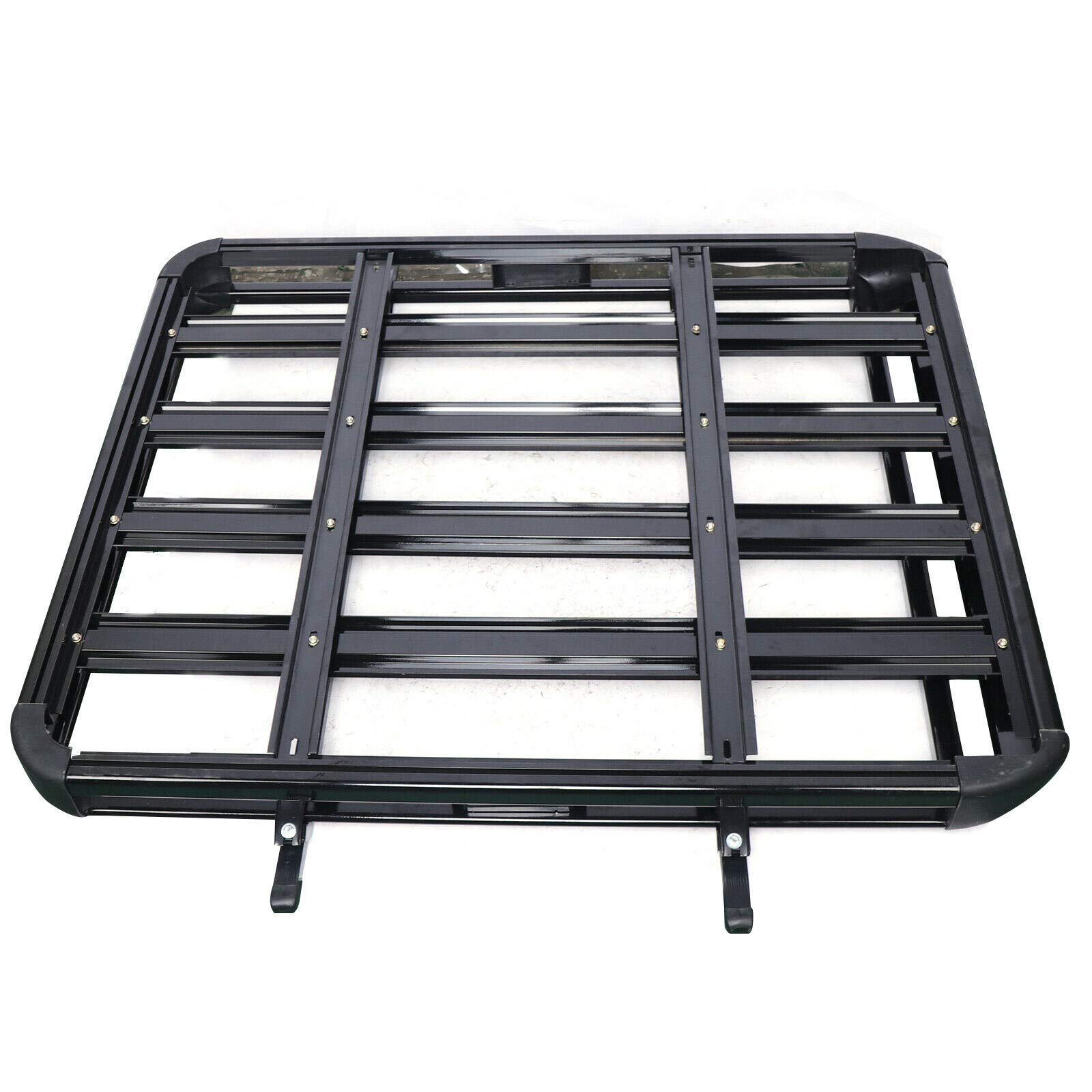Barra portaequipajes universal de techo en aleación de aluminio, 131 x 24 x 19 cm, para coche