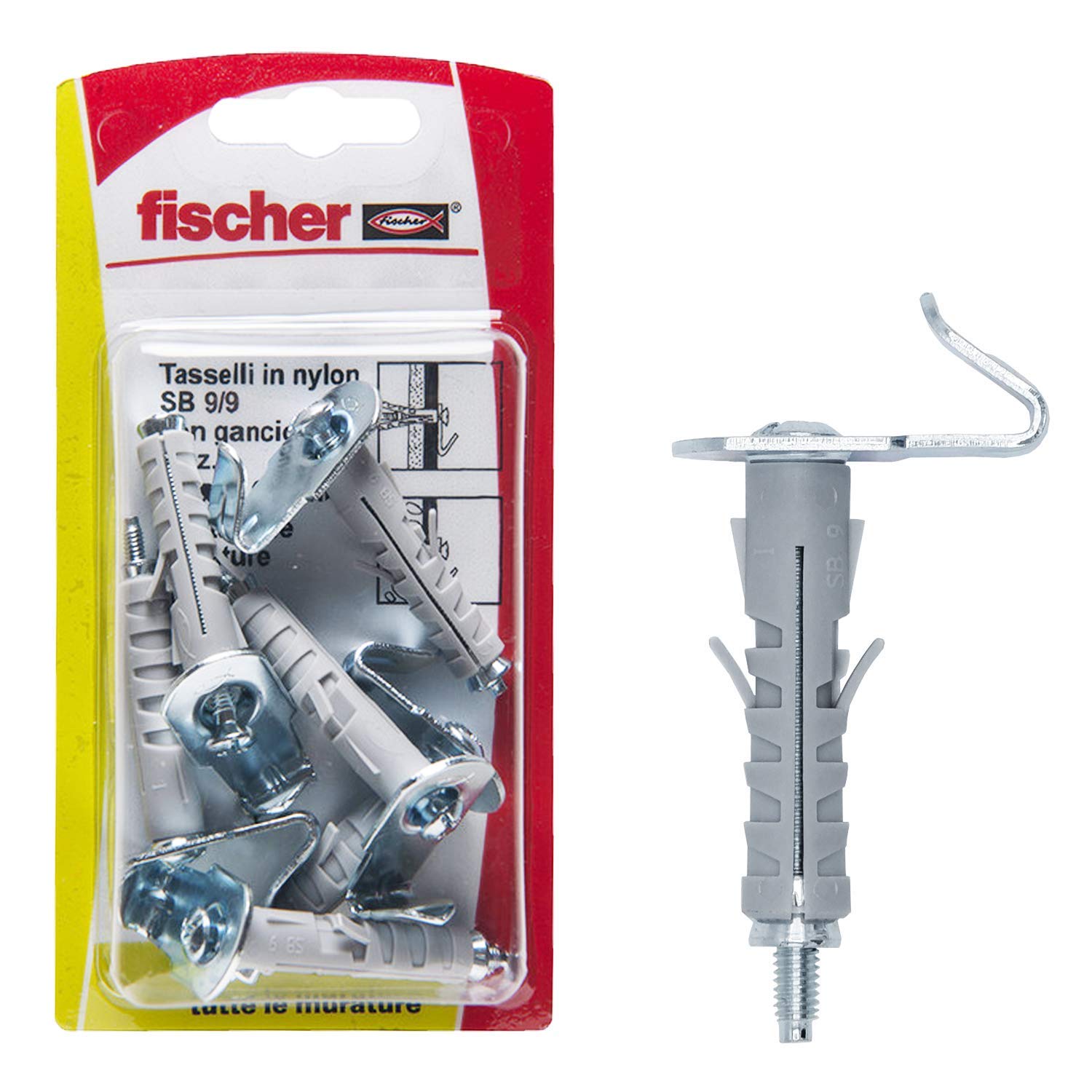 Chevilles fISCHER sb-k blister 6PZ