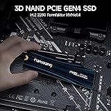 fanxiang 1TB PCIe NVMe SSD Gen 4 Gaming SSD M.2 2280, Up to 7100MB/s Compatible with PS5, Internal Solid State Drive for Gamers, Professionals, Creators S880E - 2