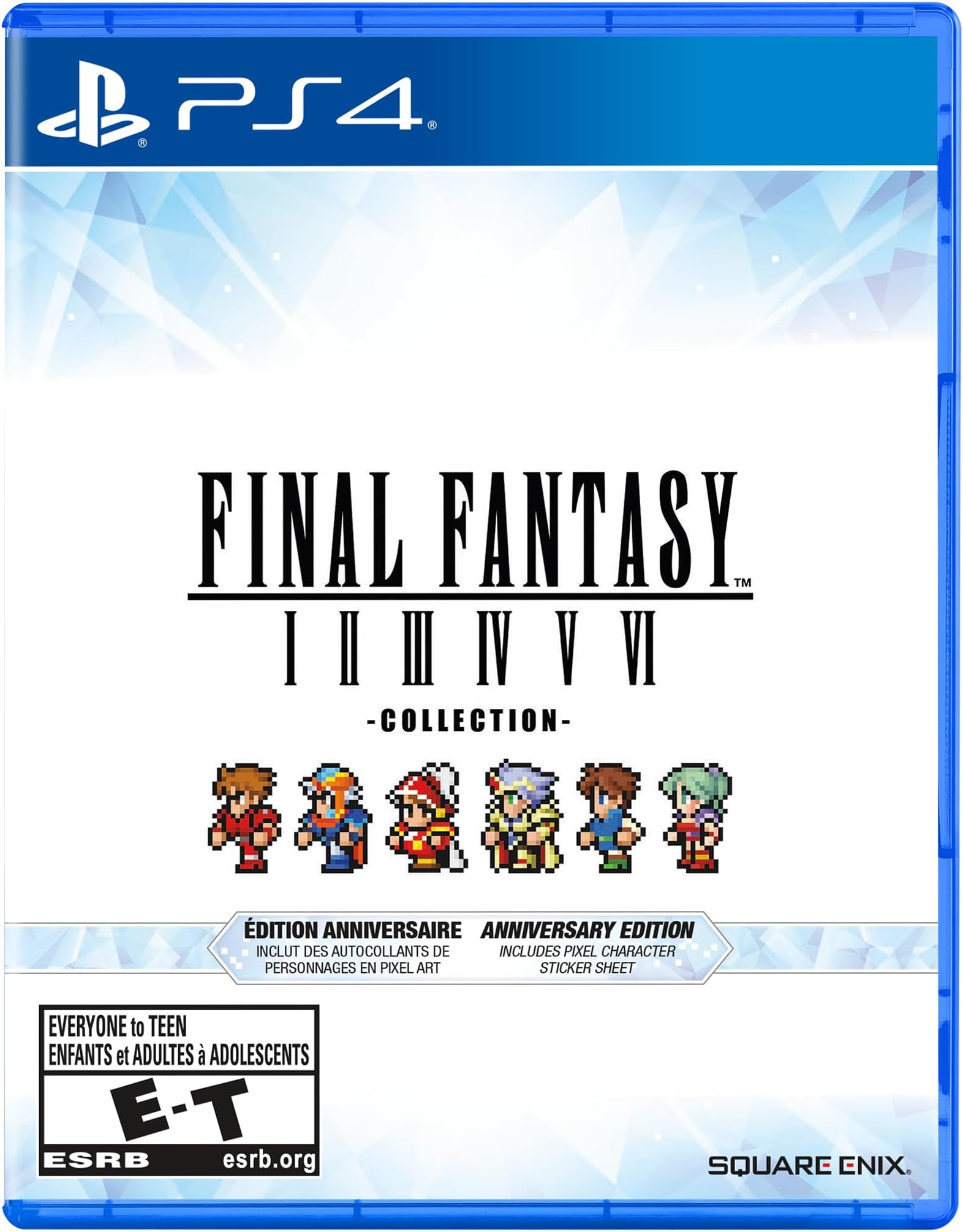 FINAL FANTASY I-VI Collection Anniversary Edition - 2024 (PS4)