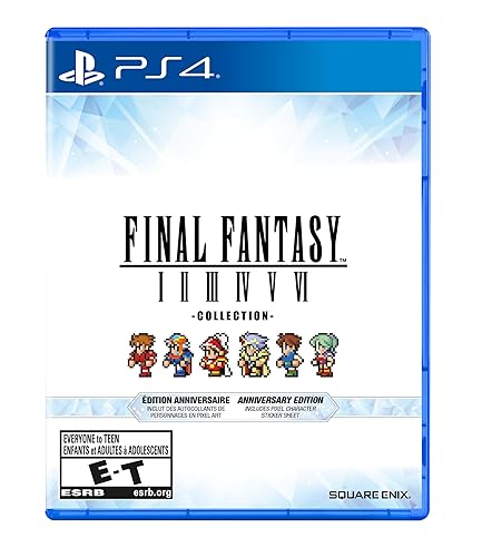 FINAL FANTASY I-VI Collection Anniversary Edition - 2024 (PS4) - PlayStation 4