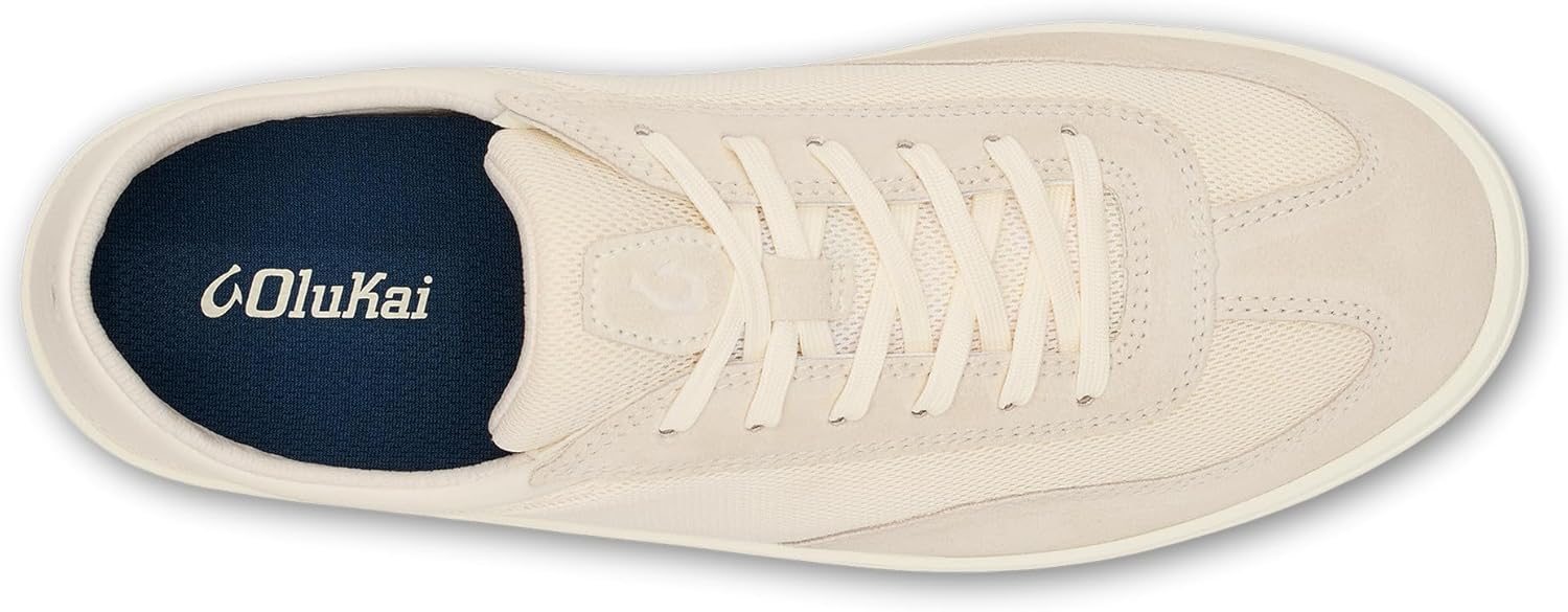 OLUKAI Punini Men's Everyday Sneaker, Classic Lace-Up Design & Countoured Footbed, Comfort Fit & Wet Grip Rubber Soles, Durable & Supportive - Image 4
