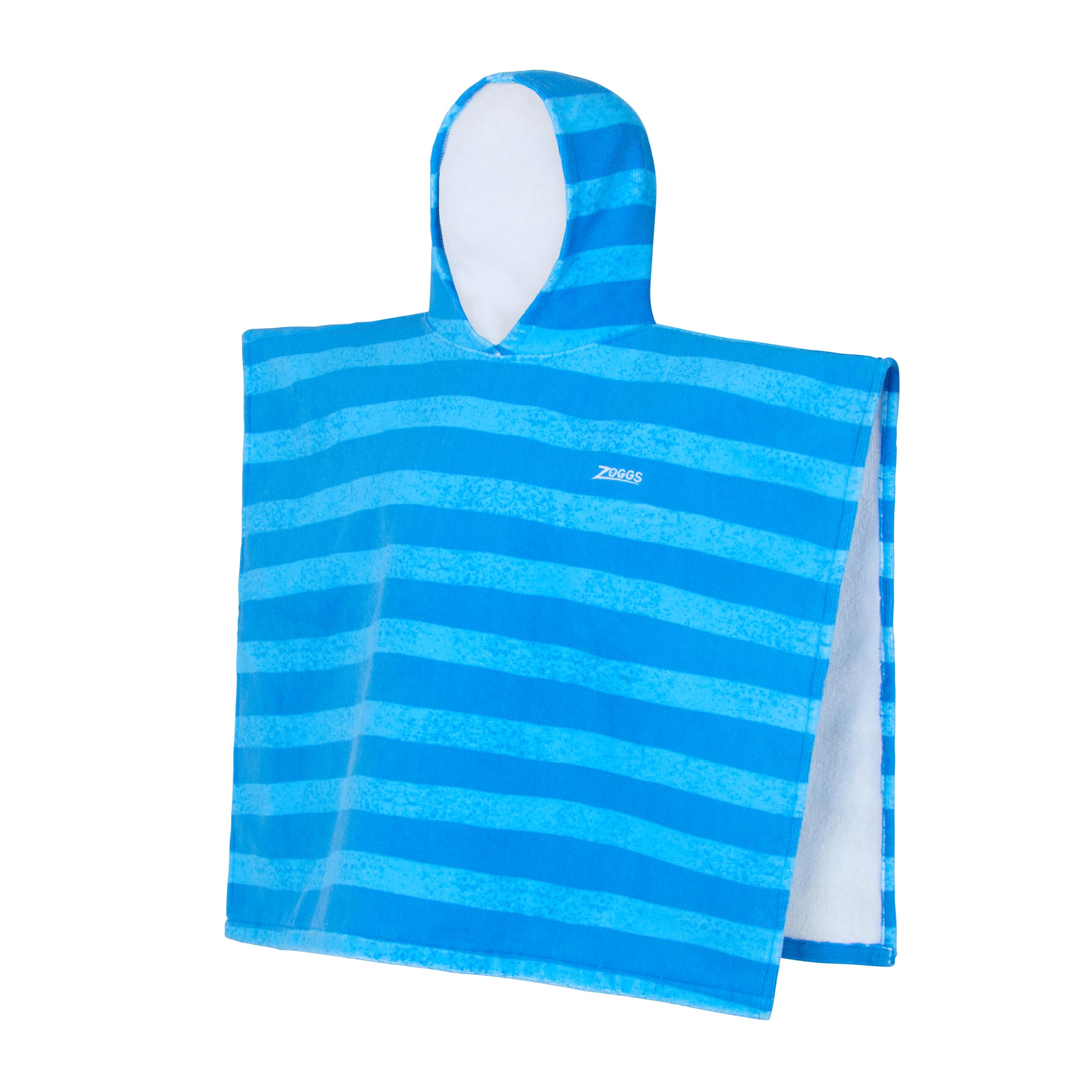 Zoggs Poncho Hooded Towel Nautical Stripes