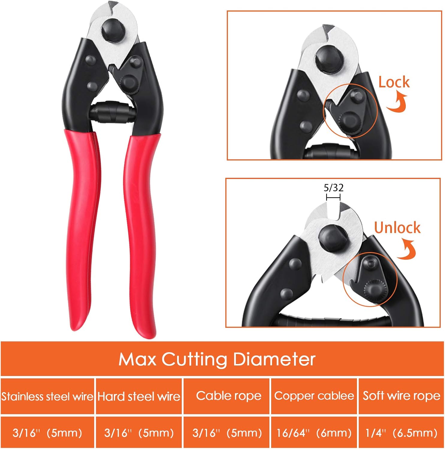 Promo 40% OFF Hydraulic Cable Crimper Hand Tool for 1/8, 3/16 Stainless Steel Cable Railing Fitting Heavy Duty Head 9 Dies - Wire Swaging Kit 10 Ton Cheapest 🛒 Hydraulic Cable Crimper Hand Tool for 1/8, 3/16 Stainless Steel Cable Railing Fitting Heavy Duty Head 9 Dies - Wire Swaging Kit 10 Ton