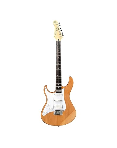 Yamaha Pacifica PAC112JL YNS Left-Handed Electric Guitar, Yellow Natural Satin - Left-Handed - Yellow Natural Satin