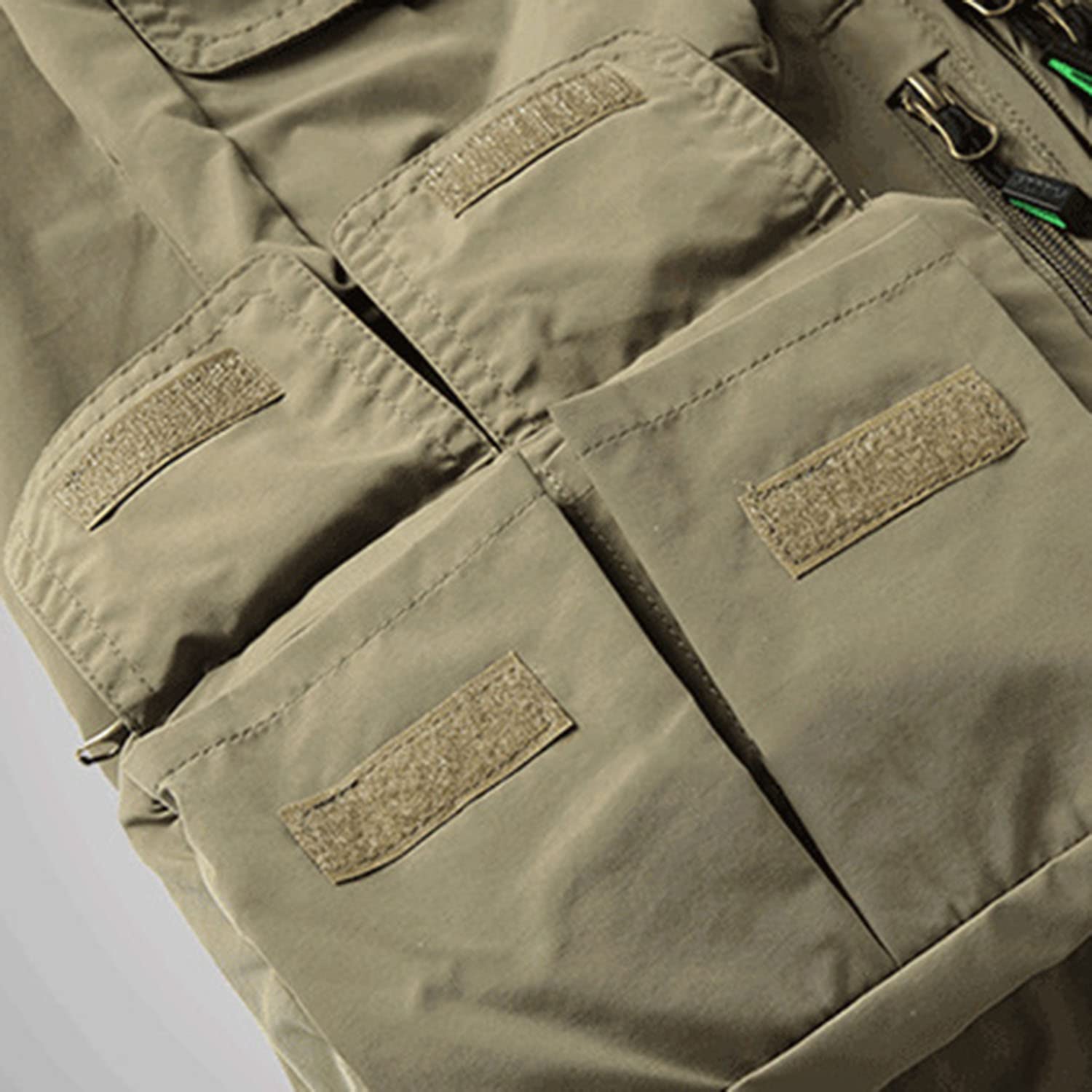 Chaleco Multibolsillo para Hombre Chaleco Transpirable De Verano para Exteriores Chaqueta Sin Mangas para Fotografía Pesca Viajes Senderismo