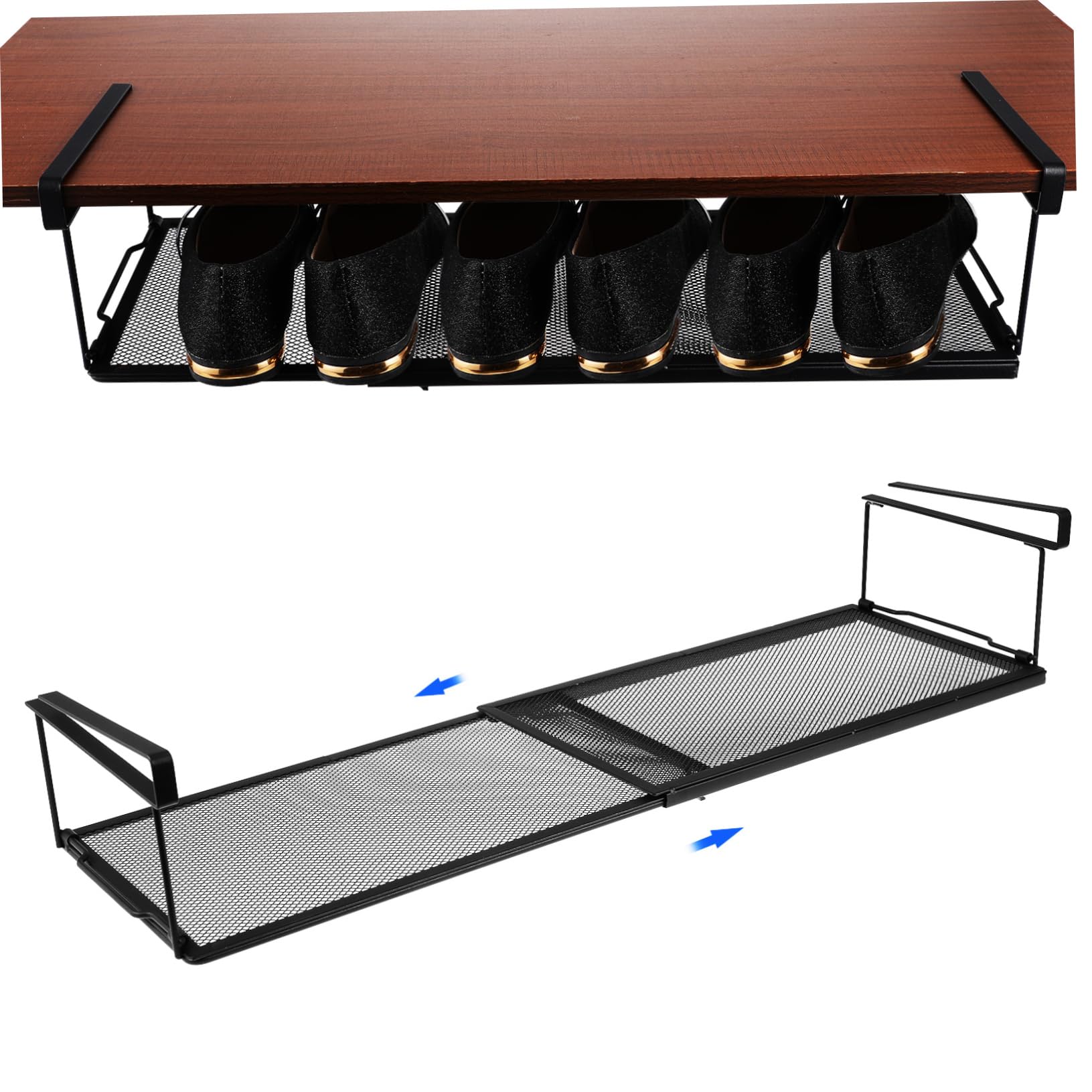 Estante colgante expandible de cocina y soporte de herramientas para armarios