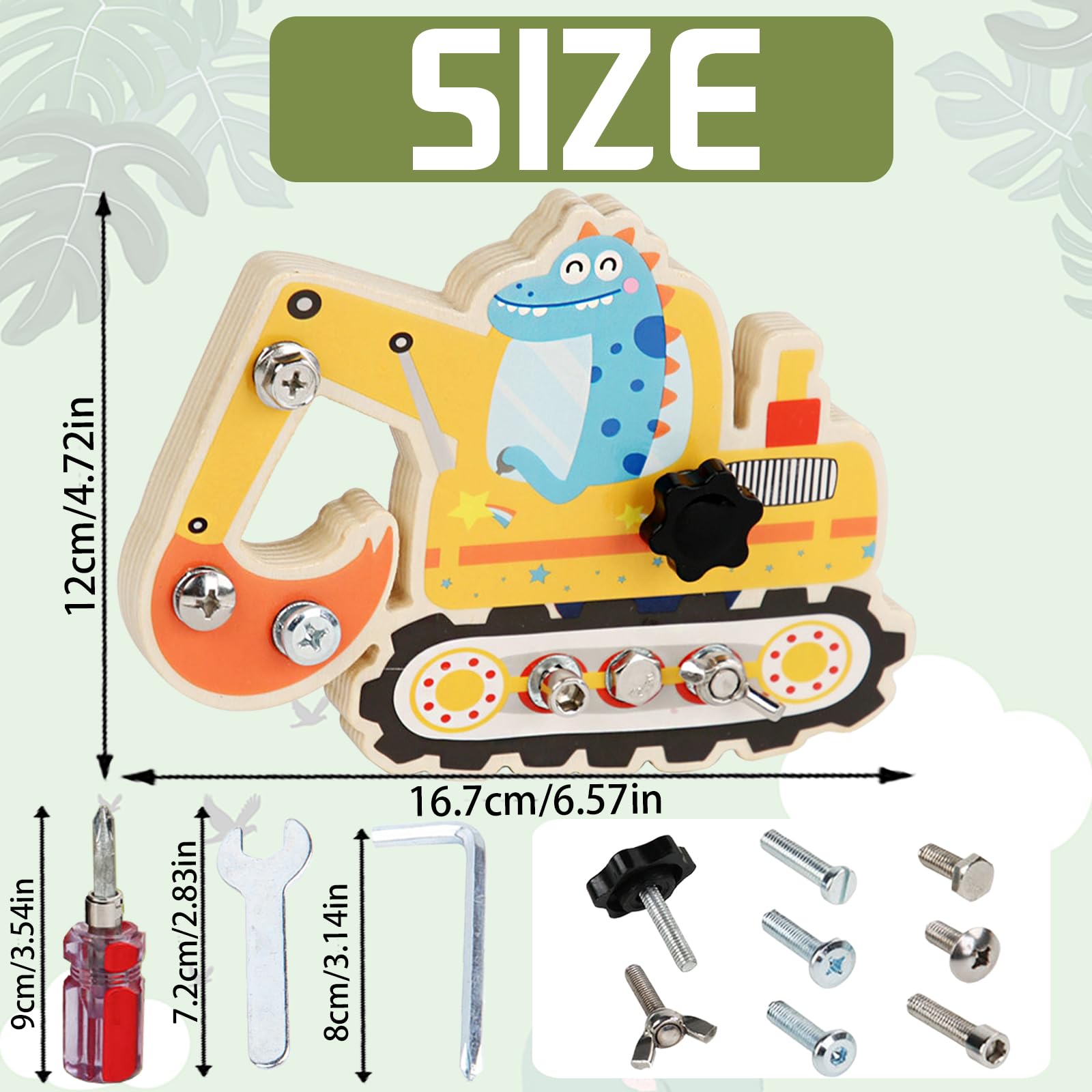 10 Stück Uhrzeiger-Set – Drehbare Zeiger Für Lernuhren (45mm/60mm, Inkl. Nieten) Für Kinder & DIY