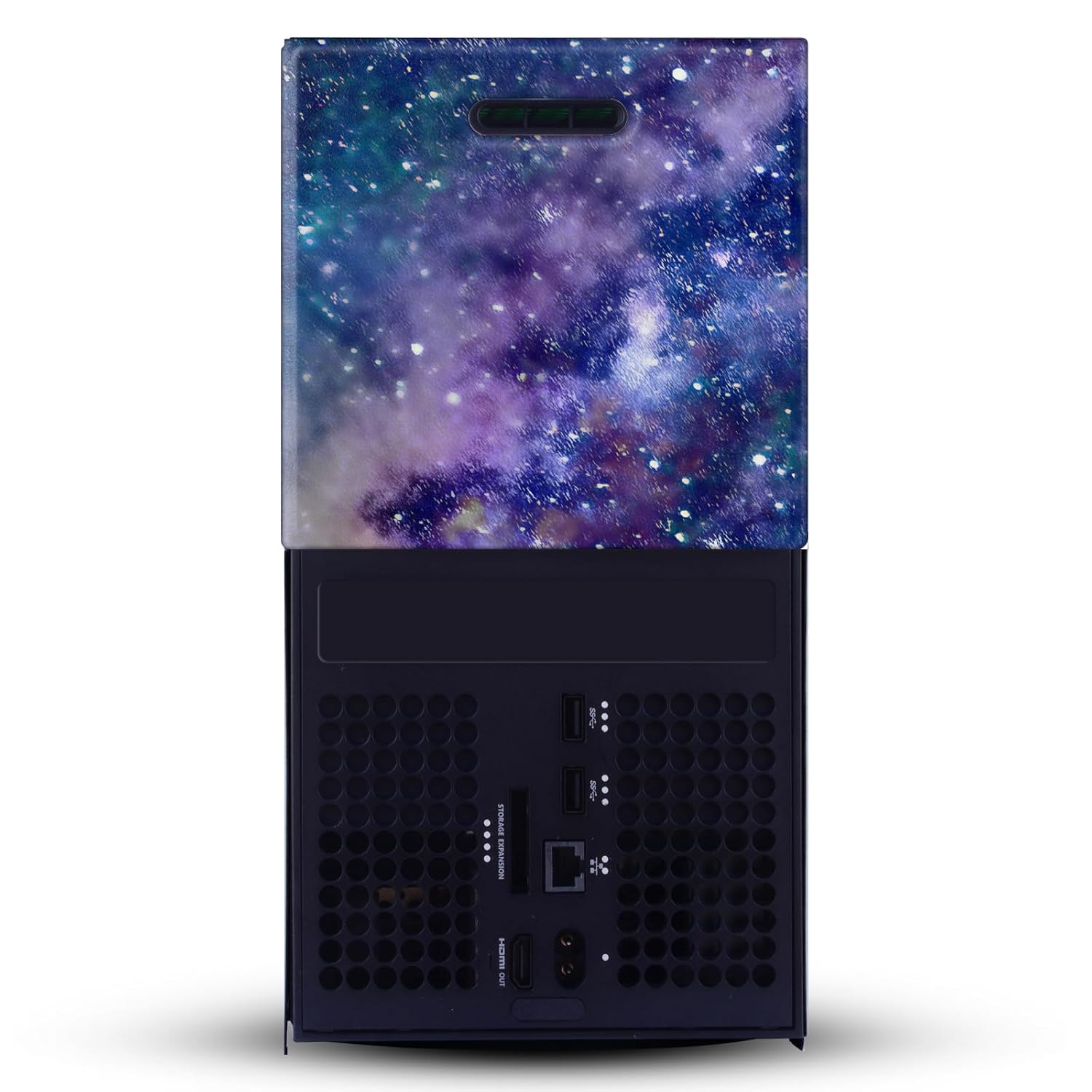 Head Case Designs Officially Licensed Cosmo18 Galaxy Art Mix Game Console Wrap and Game Controller Skin Bundle Compatible With Xbox Series X