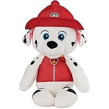 PAW Patrol Official Marshall Take Along Buddy Plush Toy, Premium Stuffed Animal for Ages 1 &amp; Up, Red/White, 13&rdquo;