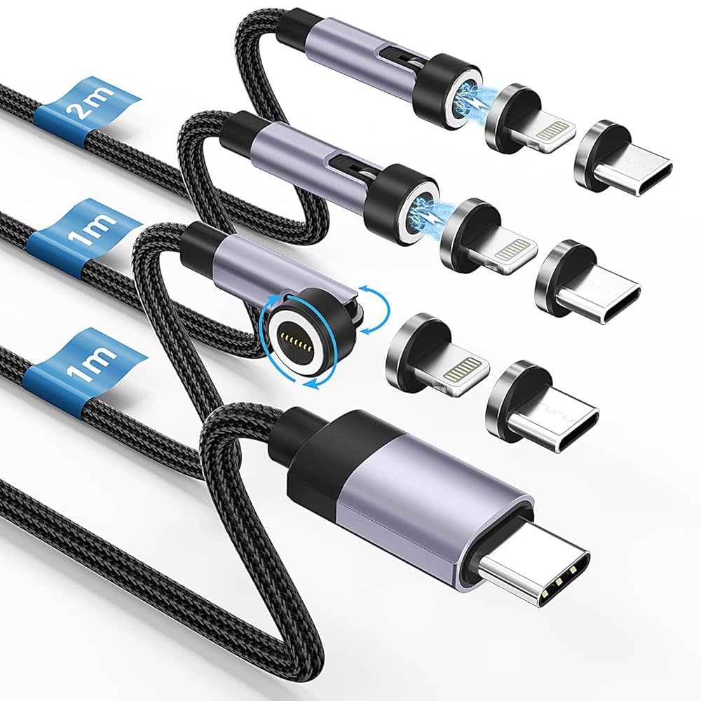 Amazon.co.jp: マグネット 充電ケーブル 60W type-C 3A 急速充電