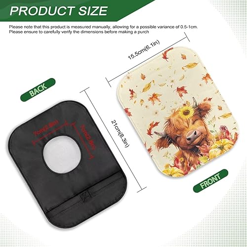 Miniatura 7 de Fundas para bolsas de ostomía para mujeres y hombres, bolsas de colostomía, fundas para bolsas de ileostomía, control de olores, protector