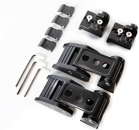 Amazon.com: MWNYO Aluminum Hood Latches for Jeep Wrangler JK/JKU