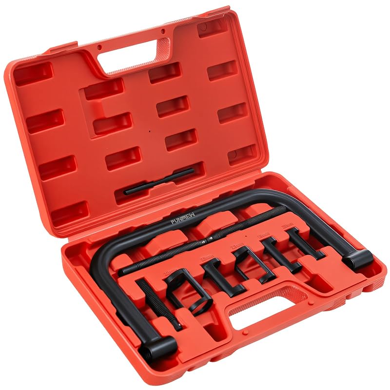 Kit de Compressor de Molas de Válvula Punmew com 10 Peças para Motocicleta, ATV, UTV, Carro e Motor Pequeno PN0032