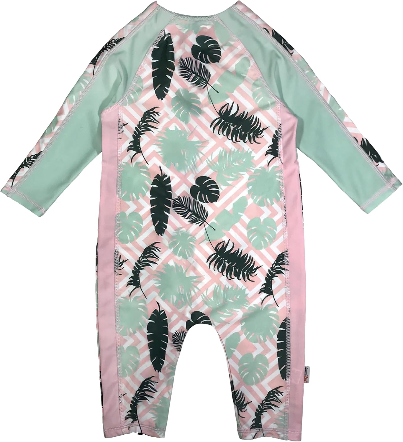 SwimZip Girls' Long-Sleeve UPF 50+ Swimsuit for Baby, Toddler, & Little Girls - Image 9