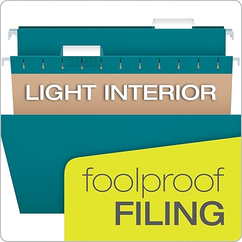 Vista 28 de Pendaflex - Carpetas colgantes recicladas Azul