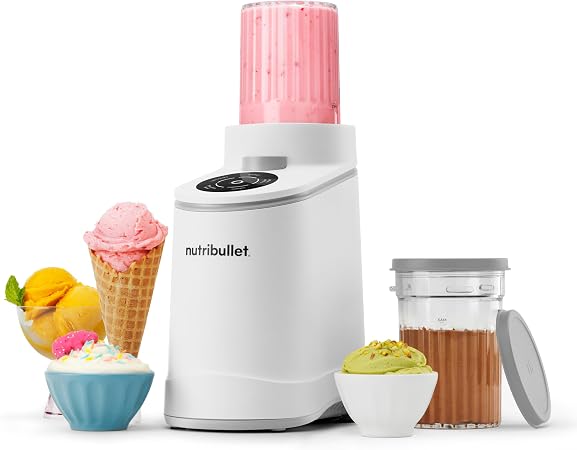 nutribullet Chill Ice Cream Maker, for Gelato, Sorbet, Frozen Yogurt,