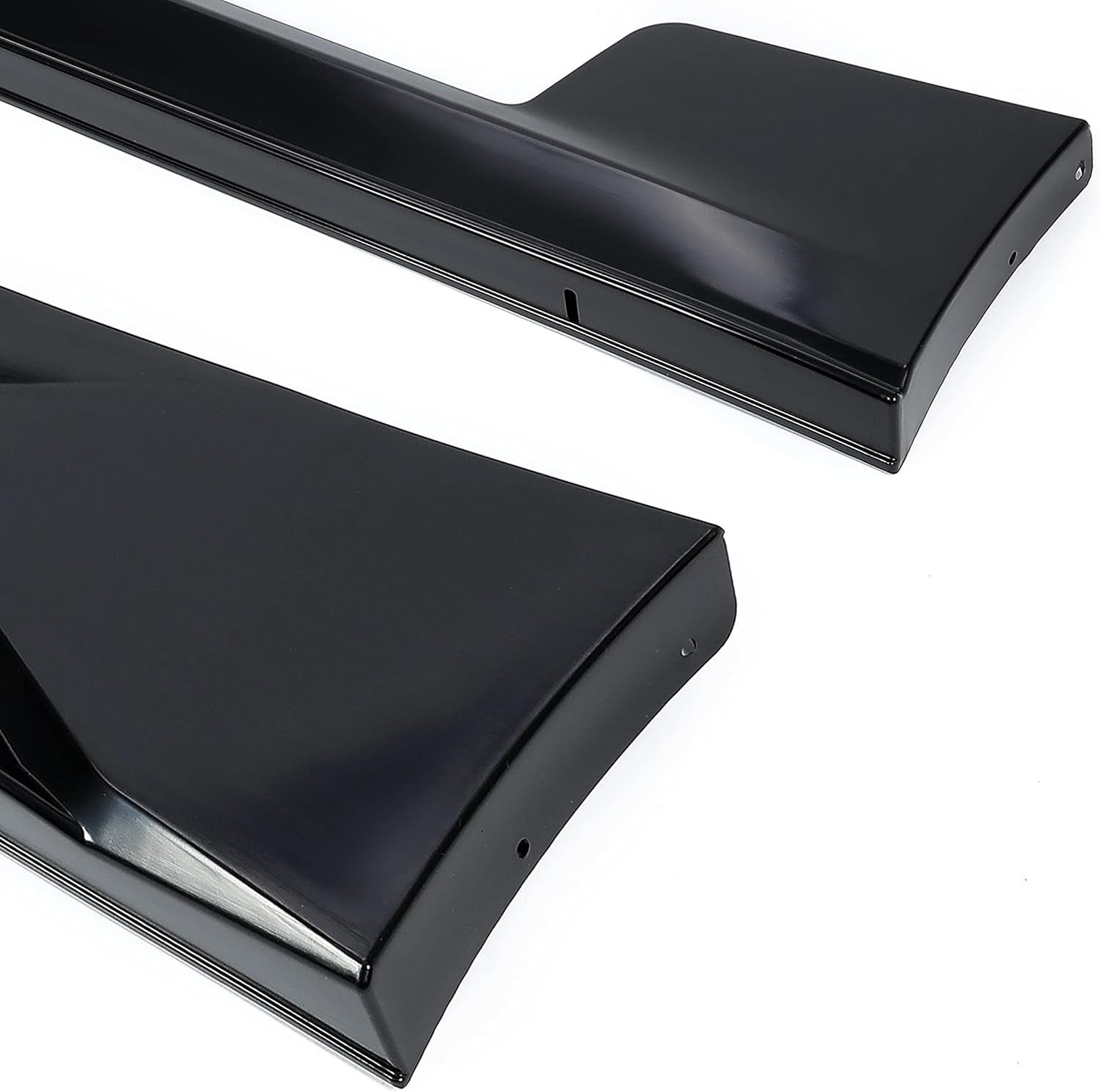 KUAFU Side Skirt Rocker Panels Guard Compatible with 2012-2021 Subaru BRZ Toyota 86 Scion FR-S Extension Replacement Spoiler Body Kit Black ABS
