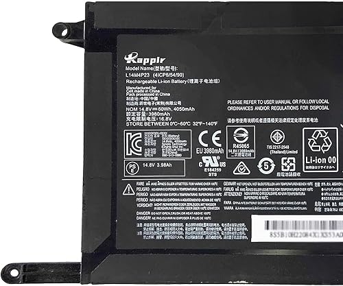 Miniatura 2 de Batería de repuesto para portátil L14M4P23 L14S4P22 para Lenovo IdeaPAd Y700 Y700-15ISK Y700-17ISK Y701 Y700-4ISK Y700-15ACZ Series Notebook