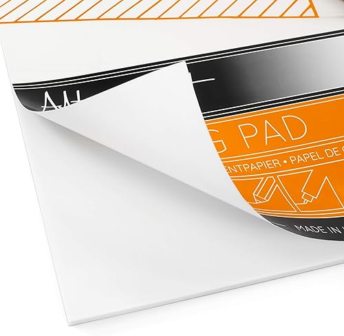 Miniatura 3 de Ashton and Wright - Bloc de trazado A3 - Papel de 2.12 ozm - 60 hojas - Paquete de 5